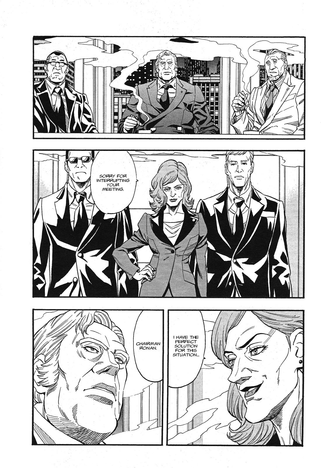 Kidou Senshi Gundam UC: Bande Dessinee Chapter 61 page 3 - Chapter 61: Over the Rainbow - Act.001