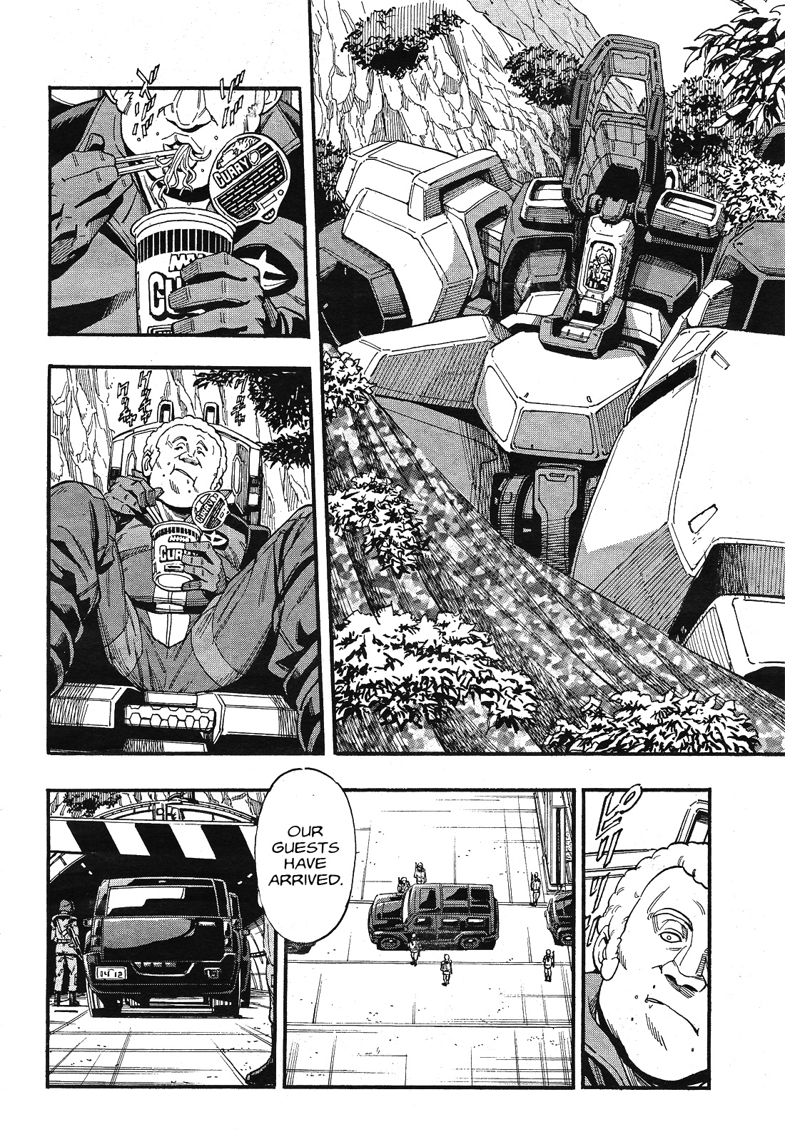 Kidou Senshi Gundam UC: Bande Dessinee Chapter 61 page 33 - Chapter 61: Over the Rainbow - Act.001