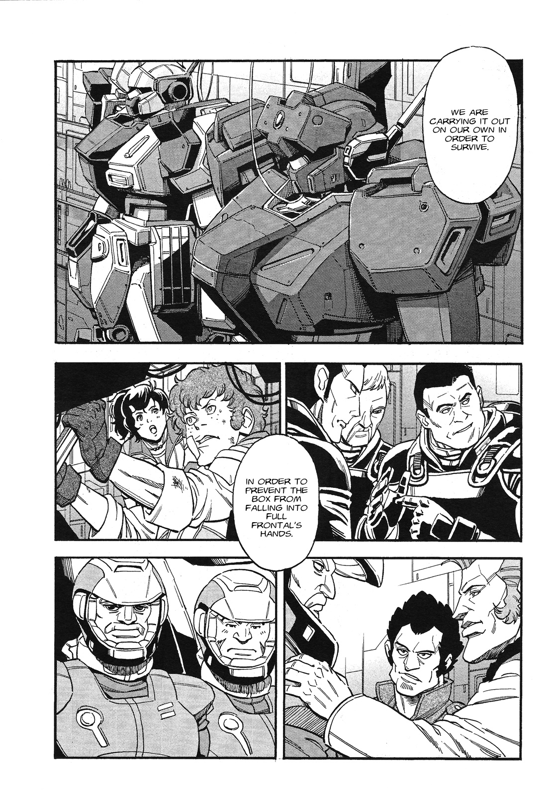 Kidou Senshi Gundam UC: Bande Dessinee Chapter 61 page 7 - Chapter 61: Over the Rainbow - Act.001