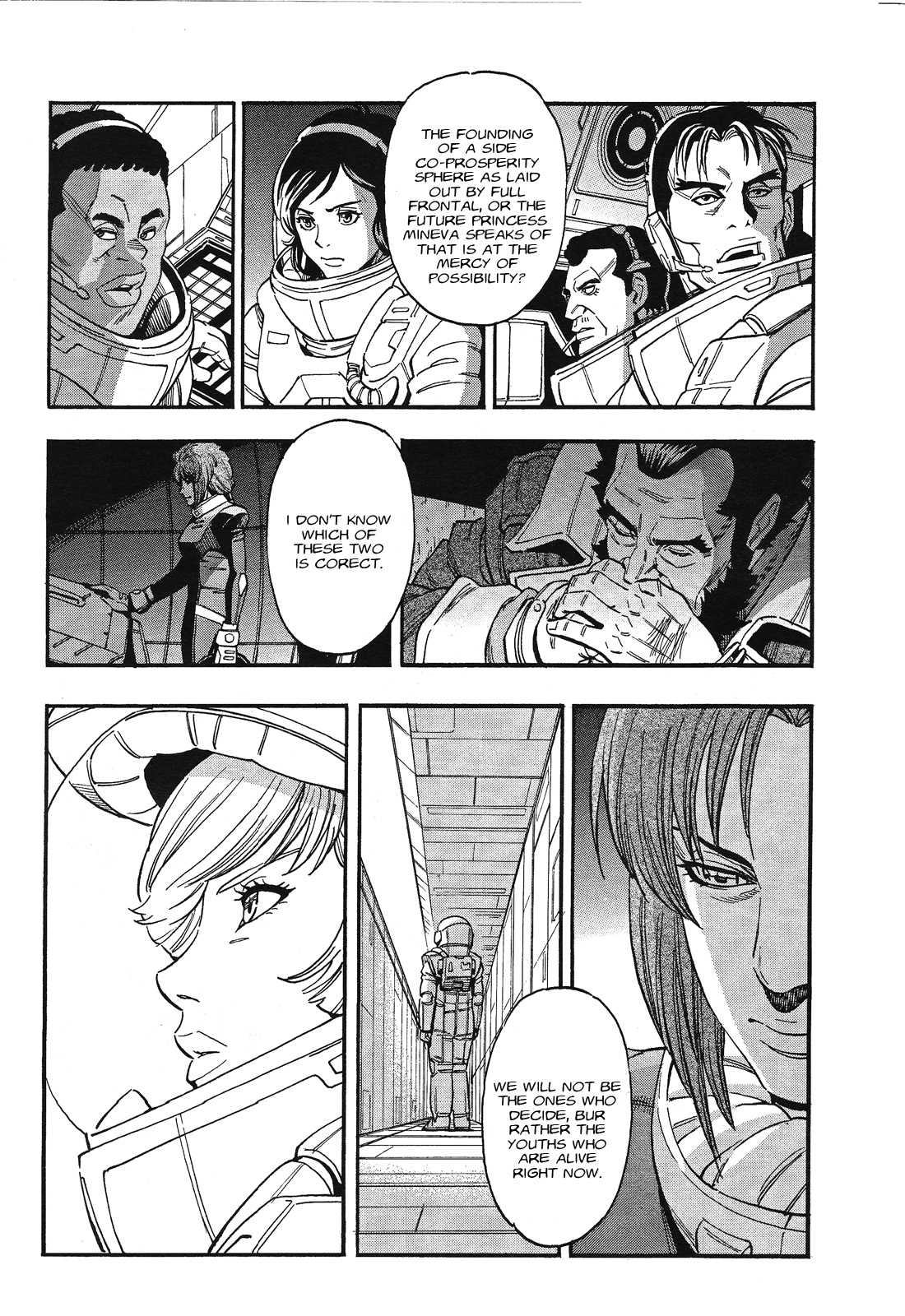 Kidou Senshi Gundam UC: Bande Dessinee Chapter 61 page 8 - Chapter 61: Over the Rainbow - Act.001