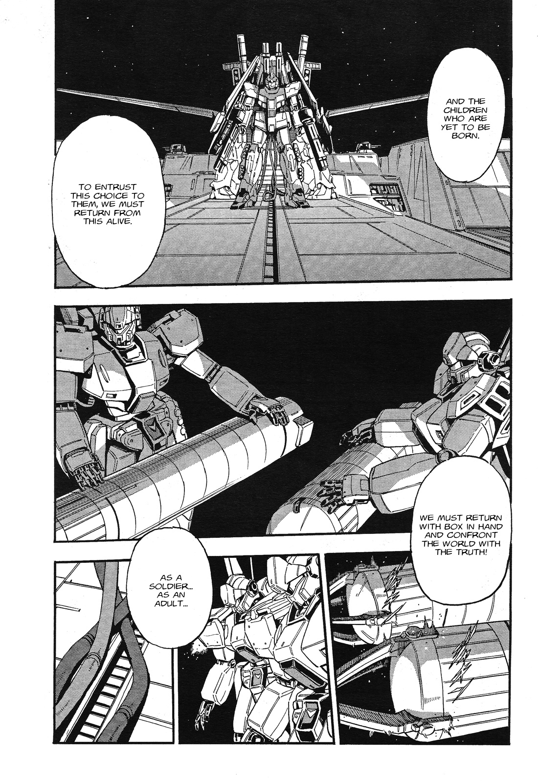 Kidou Senshi Gundam UC: Bande Dessinee Chapter 61 page 9 - Chapter 61: Over the Rainbow - Act.001