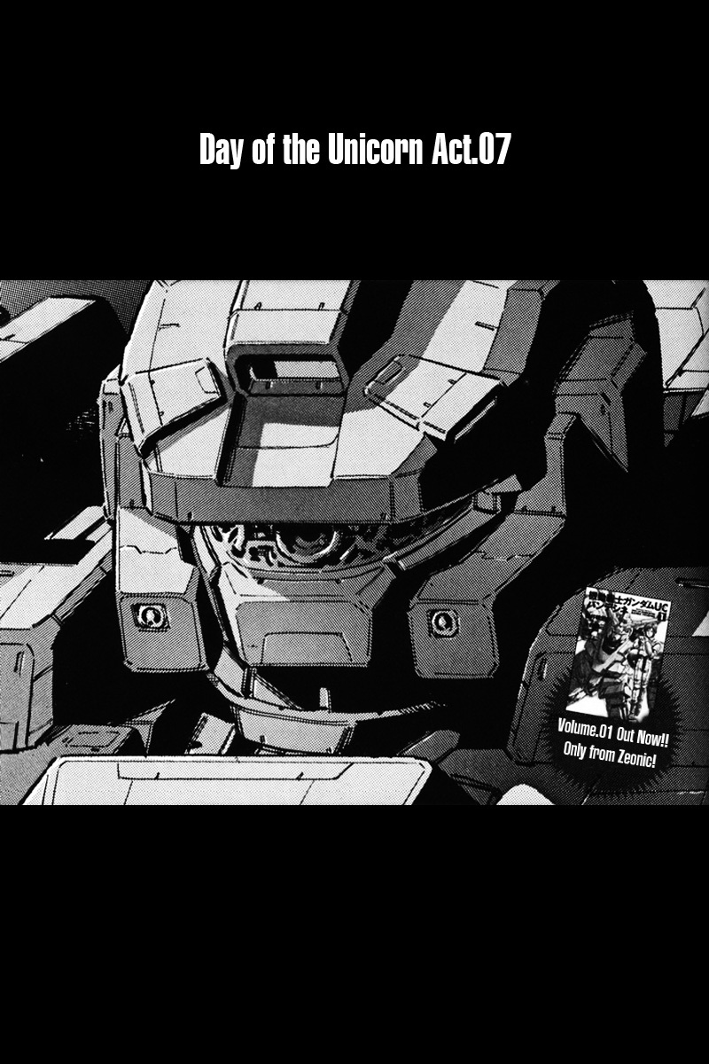Kidou Senshi Gundam UC: Bande Dessinee Chapter 7 page 1 - Chapter 7: Day of the Unicorn - Act.007