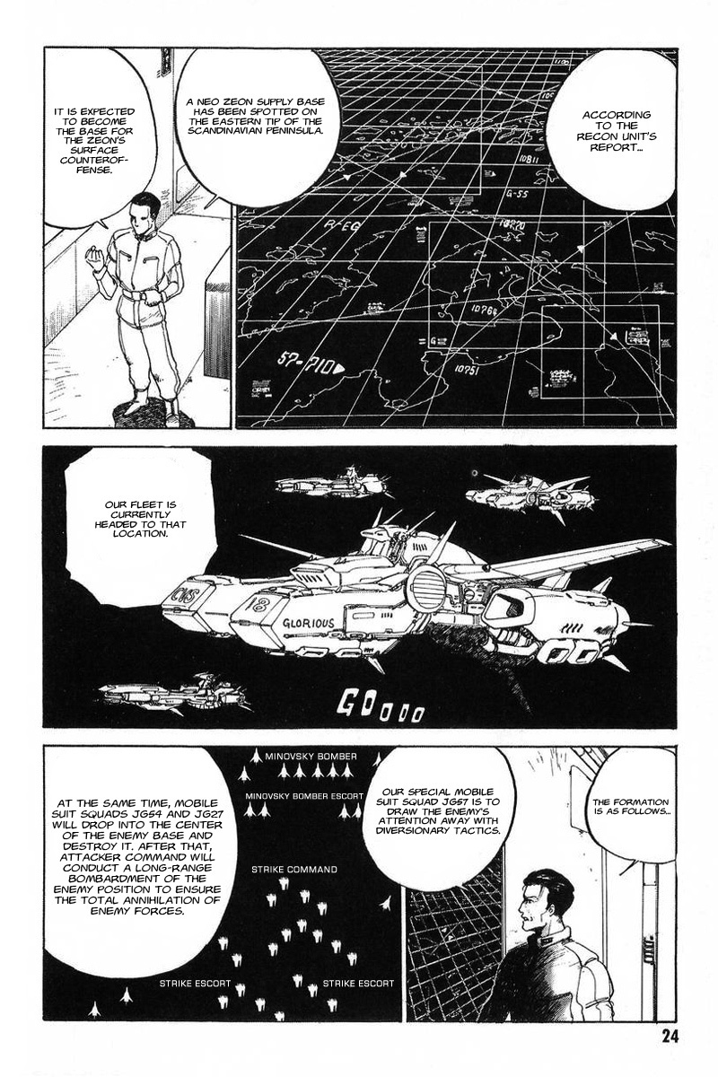 Kidou Senshi Gundam: Zeon no Saiko Chapter 1 page 14 - Chapter 1: EPISODE I OPERATION “AFTER CLIP”