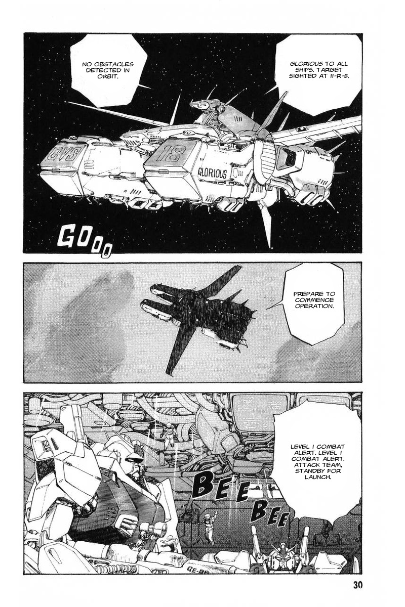 Kidou Senshi Gundam: Zeon no Saiko Chapter 1 page 19 - Chapter 1: EPISODE I OPERATION “AFTER CLIP”
