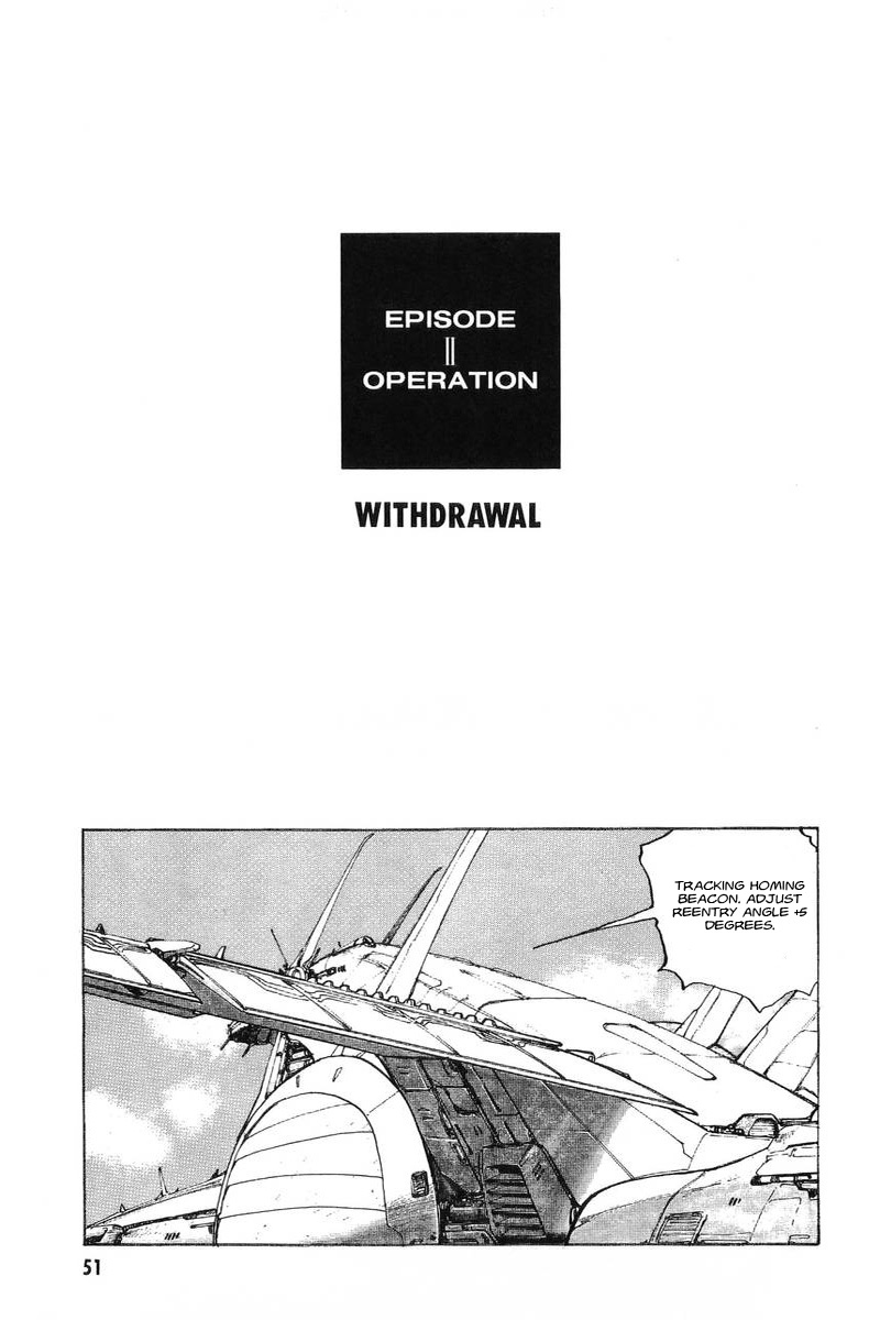 Kidou Senshi Gundam: Zeon no Saiko Chapter 2 page 1 - Chapter 2: EPISODE II OPERATION “WITHDRAWL”