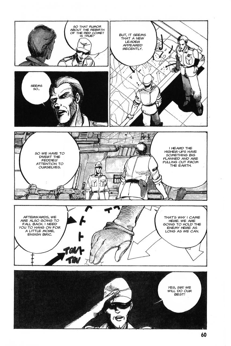 Kidou Senshi Gundam: Zeon no Saiko Chapter 2 page 10 - Chapter 2: EPISODE II OPERATION “WITHDRAWL”