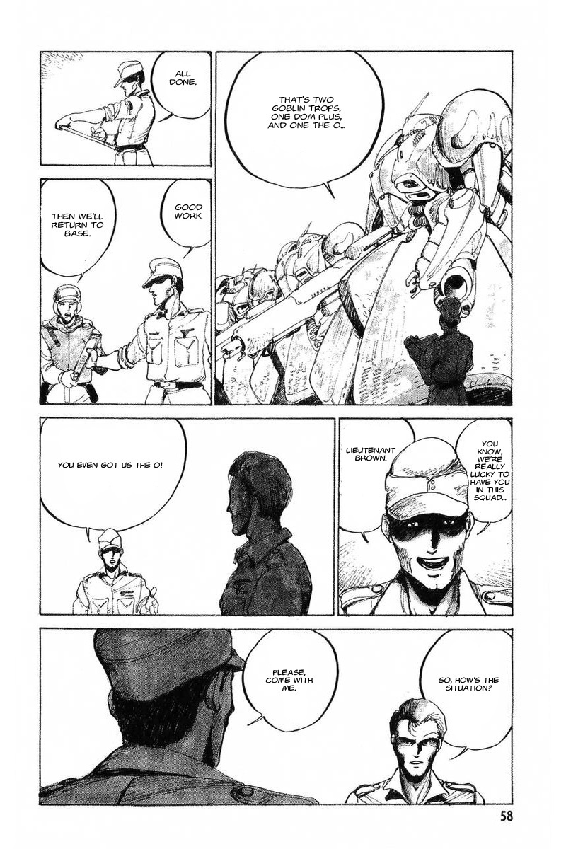 Kidou Senshi Gundam: Zeon no Saiko Chapter 2 page 8 - Chapter 2: EPISODE II OPERATION “WITHDRAWL”