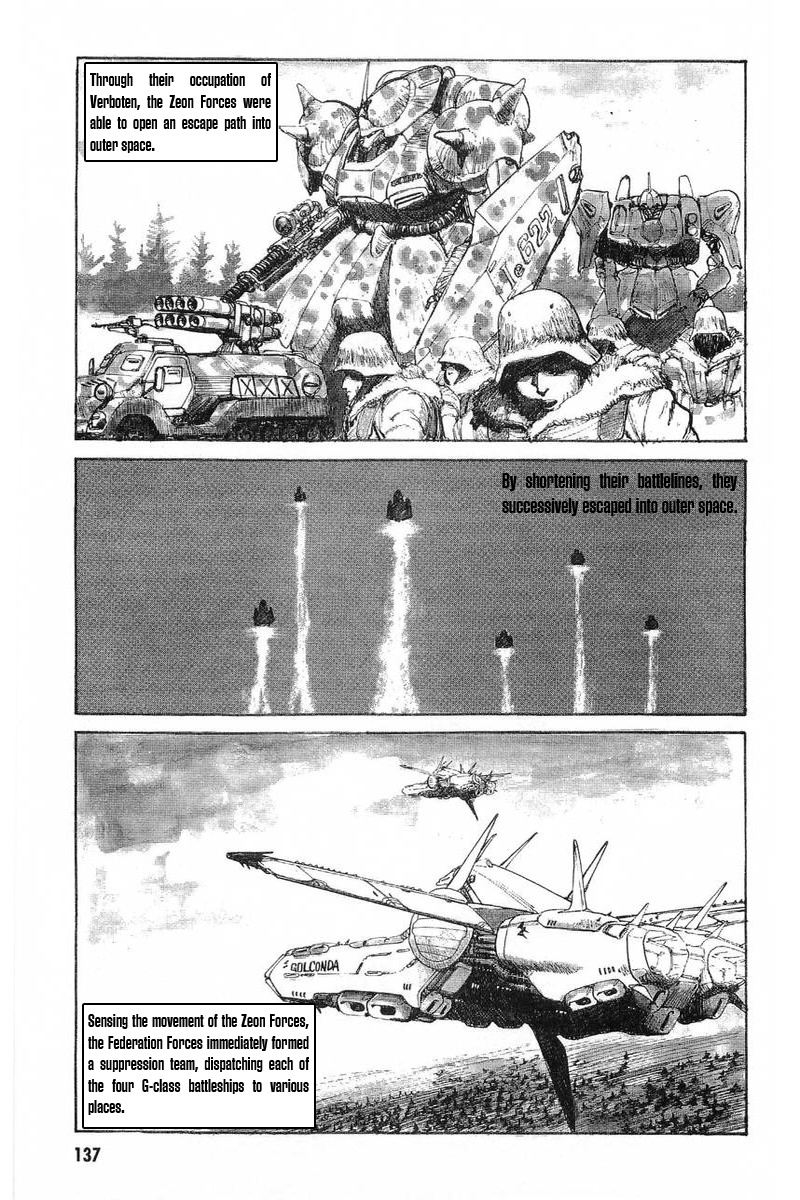 Kidou Senshi Gundam: Zeon no Saiko Chapter 5 page 2 - Chapter 5: EPISODE V OPERATION “RETURN OF THE COSMOS”