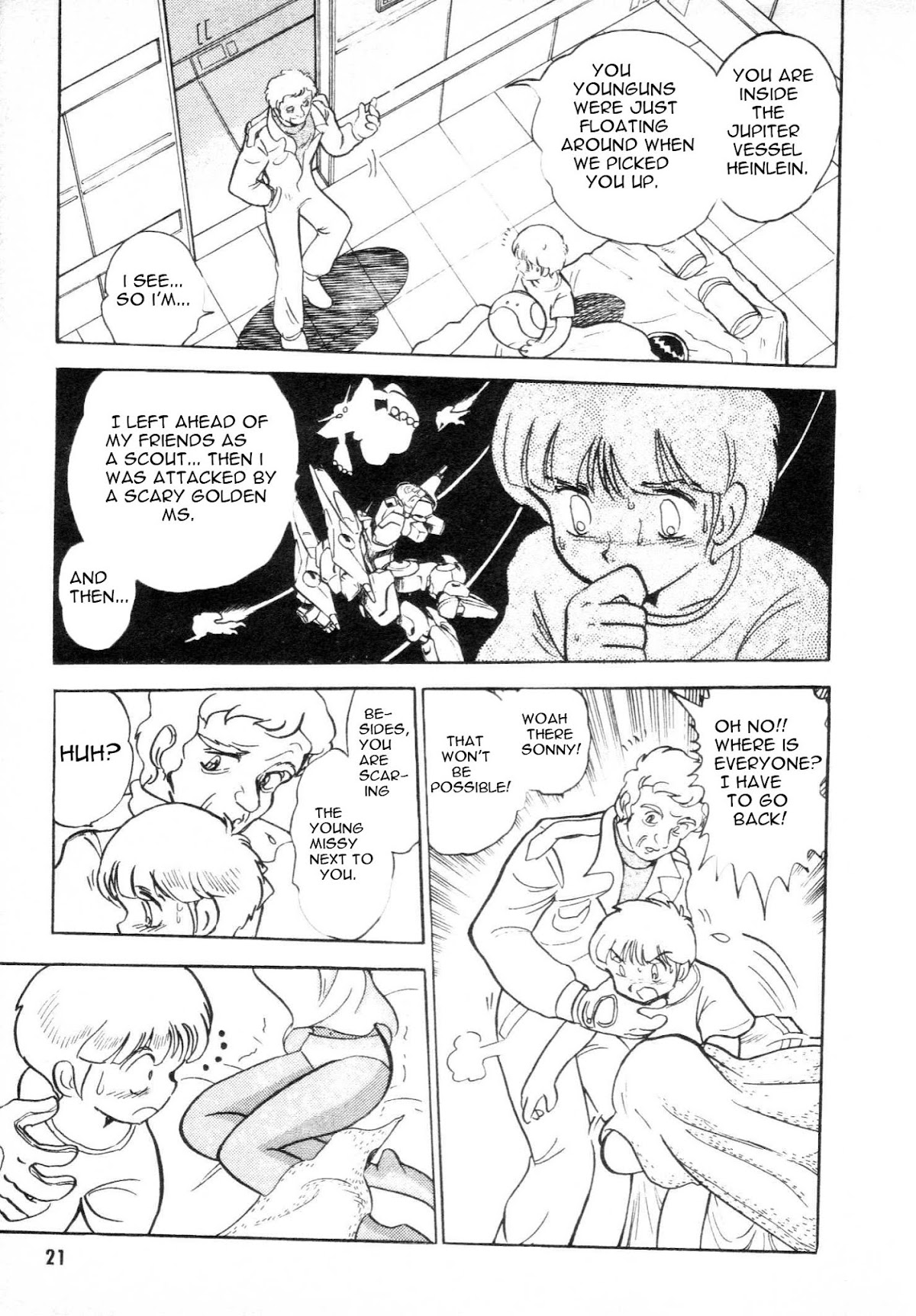 Kidou Senshi V Gundam Gaiden Chapter 1.2 page 19 - Chapter 1 v2 : Mobile Suit Victory Gundam Side Story