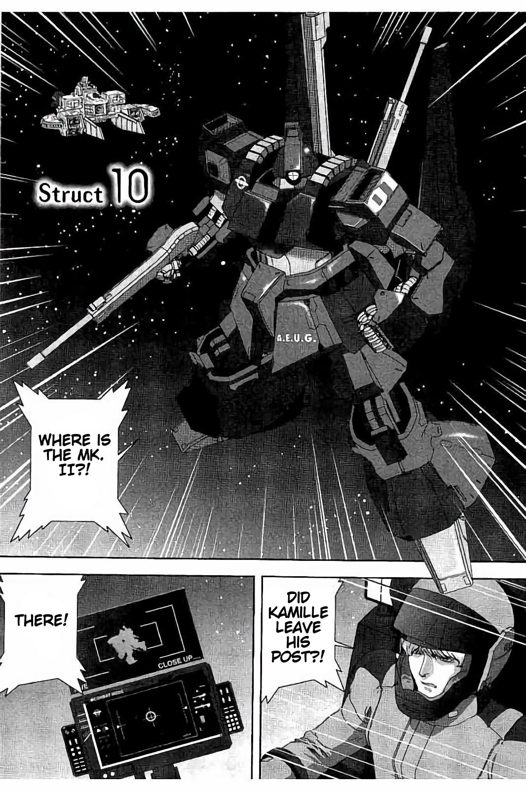 Kidou Senshi Z Gundam Define Chapter 10 page 1 - Chapter 10: Struct 10