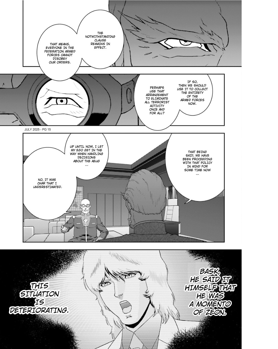 Kidou Senshi Z Gundam Define Chapter 100 page 15 - Chapter 100: Strategy 16