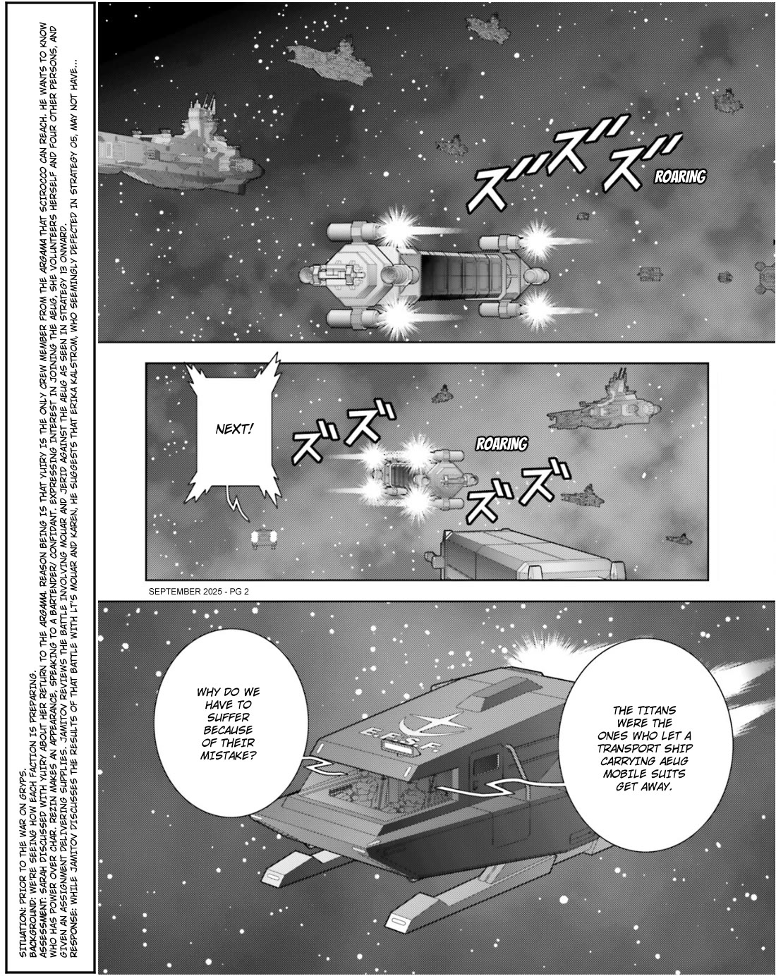 Kidou Senshi Z Gundam Define Chapter 102 page 3 - Chapter 102: Strategy 18