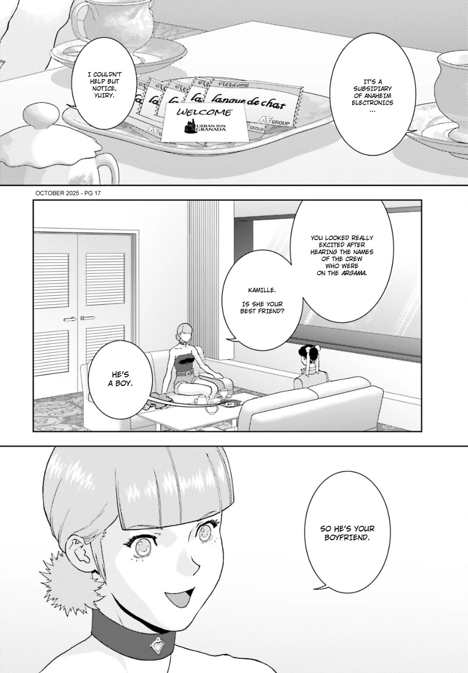 Kidou Senshi Z Gundam Define Chapter 103 page 17 - Chapter 103: Strategy 19