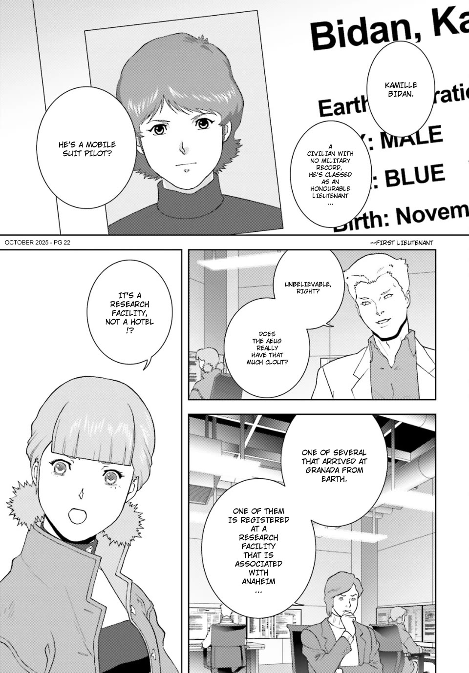 Kidou Senshi Z Gundam Define Chapter 103 page 22 - Chapter 103: Strategy 19