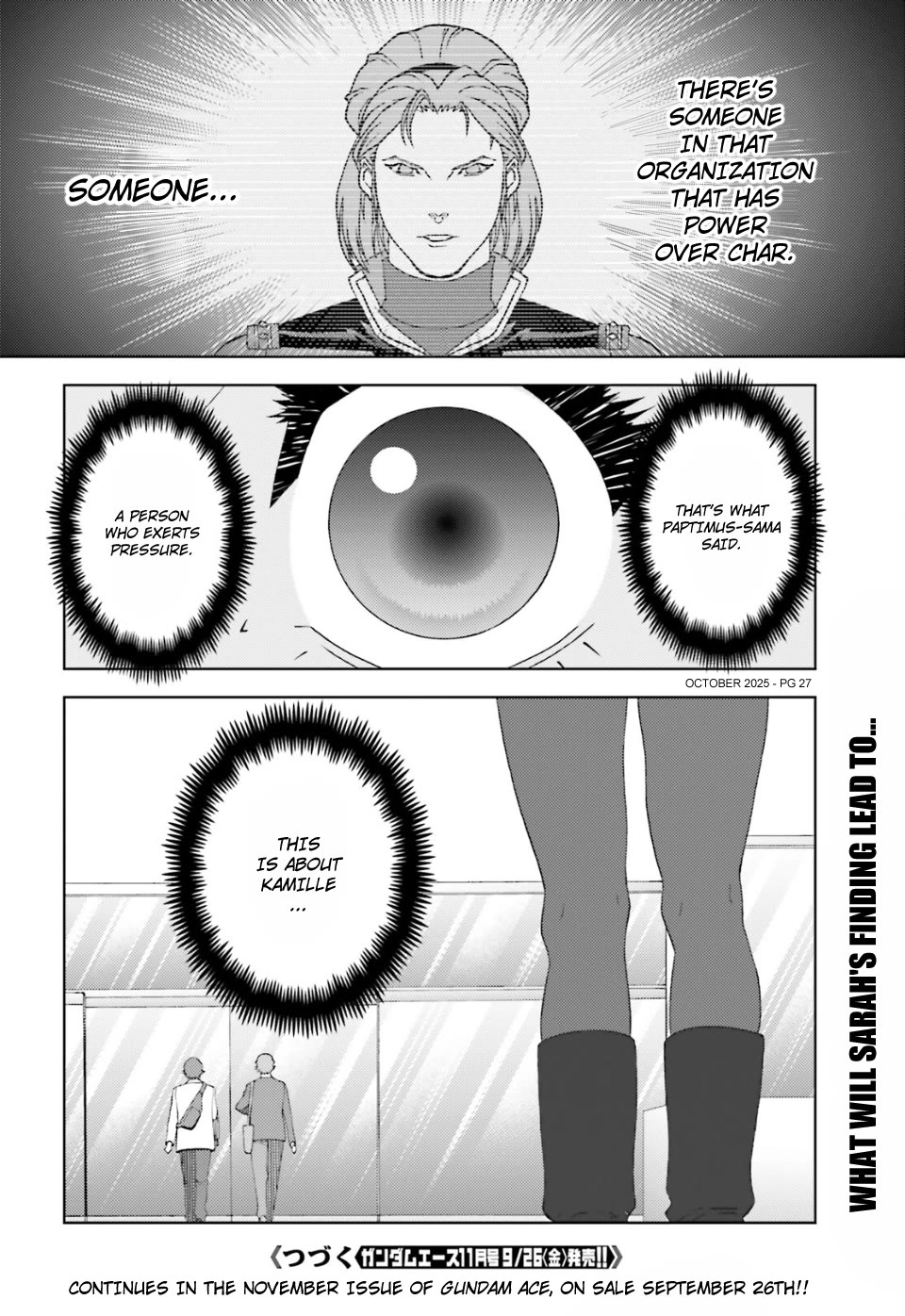 Kidou Senshi Z Gundam Define Chapter 103 page 27 - Chapter 103: Strategy 19