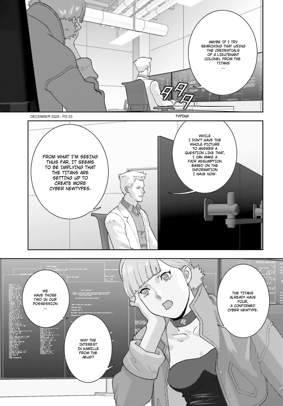 Kidou Senshi Z Gundam Define Chapter 105 page 24 - Chapter 105: Strategy 21