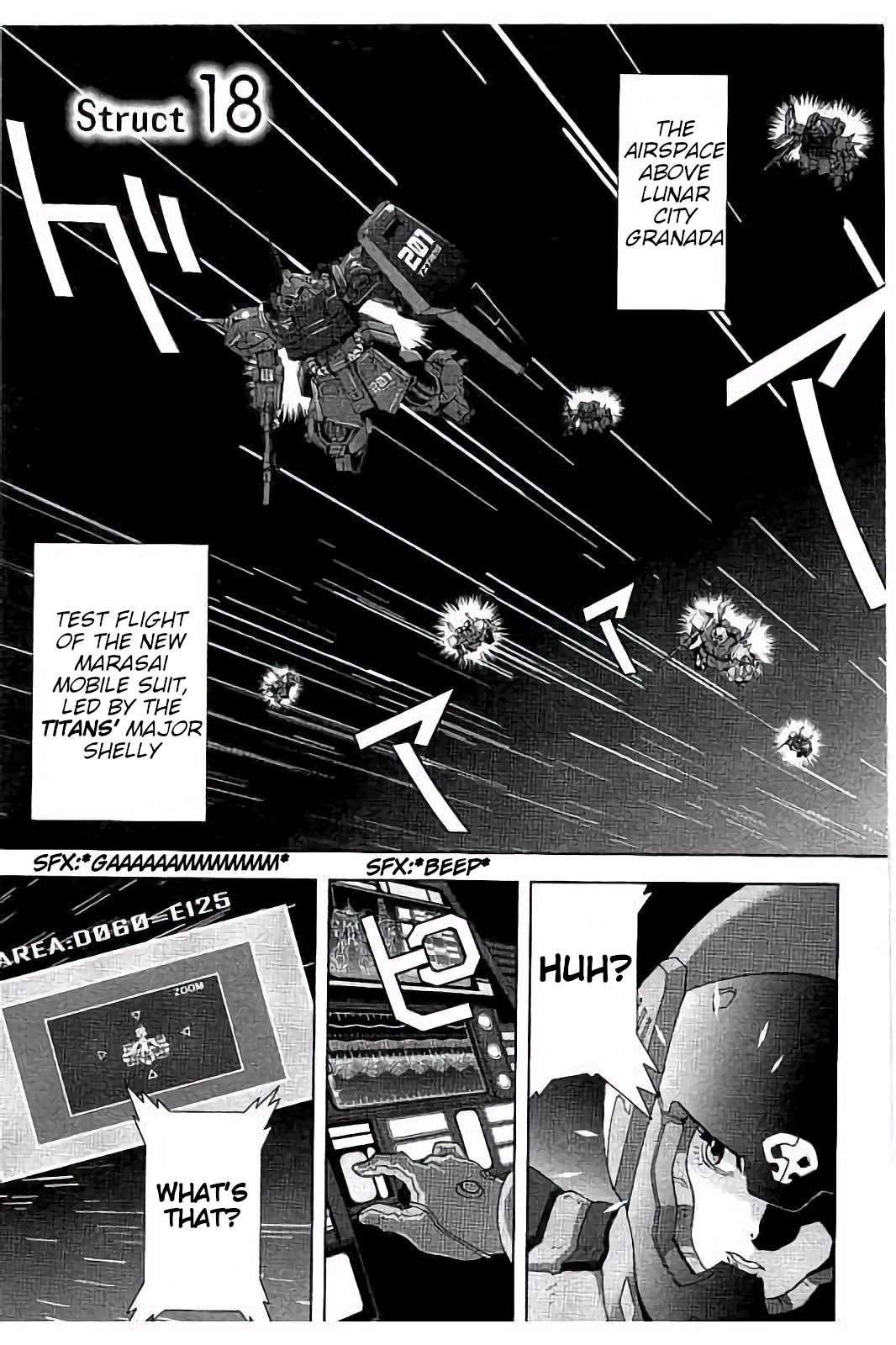 Kidou Senshi Z Gundam Define Chapter 18 page 1 - Chapter 18: Struct 18
