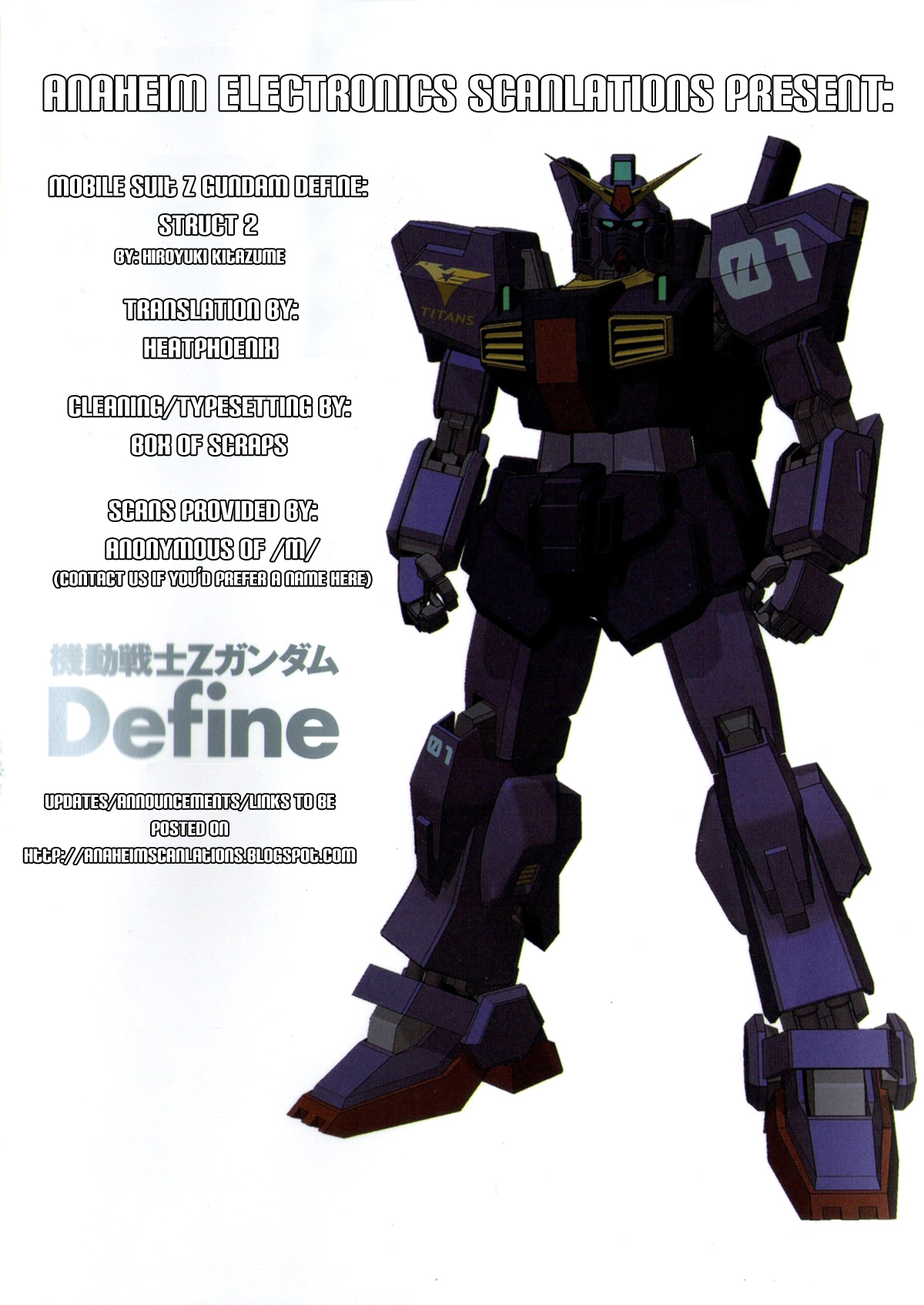 Kidou Senshi Z Gundam Define Chapter 2.3 page 1 - Chapter 2 v3 : Struct.02
