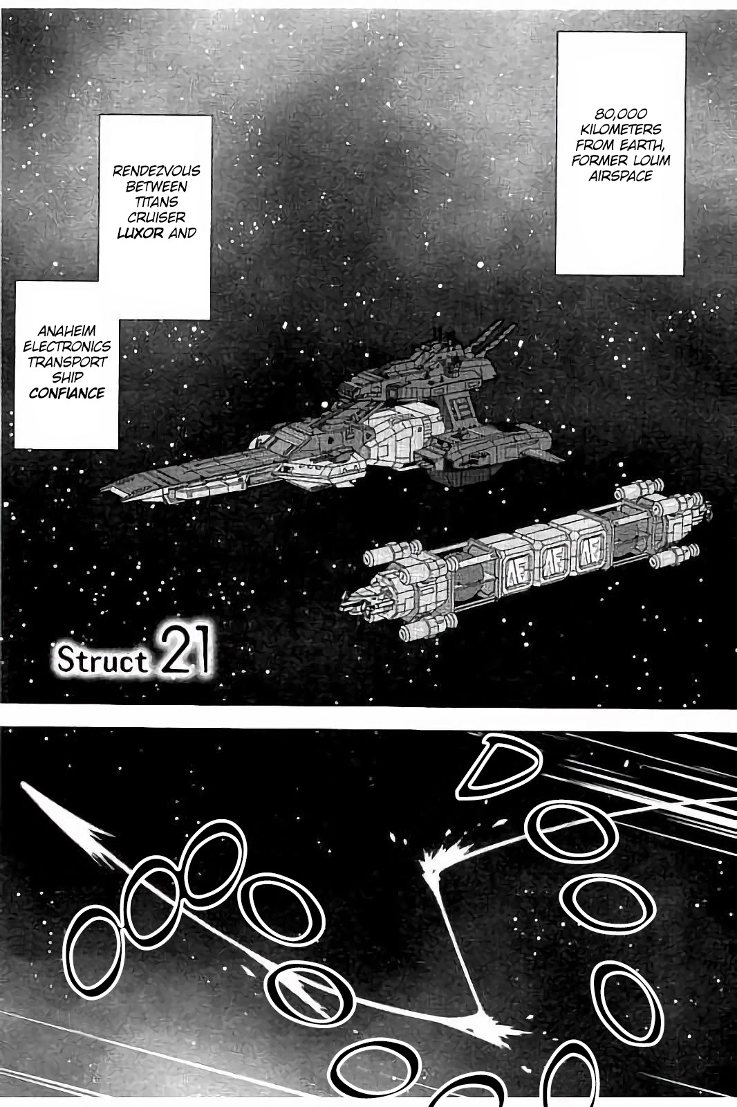 Kidou Senshi Z Gundam Define Chapter 21 page 1 - Chapter 21: Struct 21