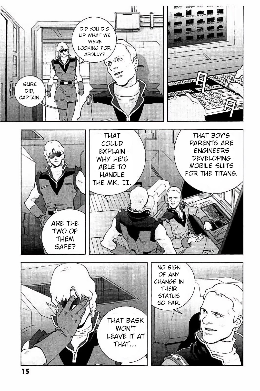 Kidou Senshi Z Gundam Define Chapter 5 page 16 - Chapter 5: Struct 5