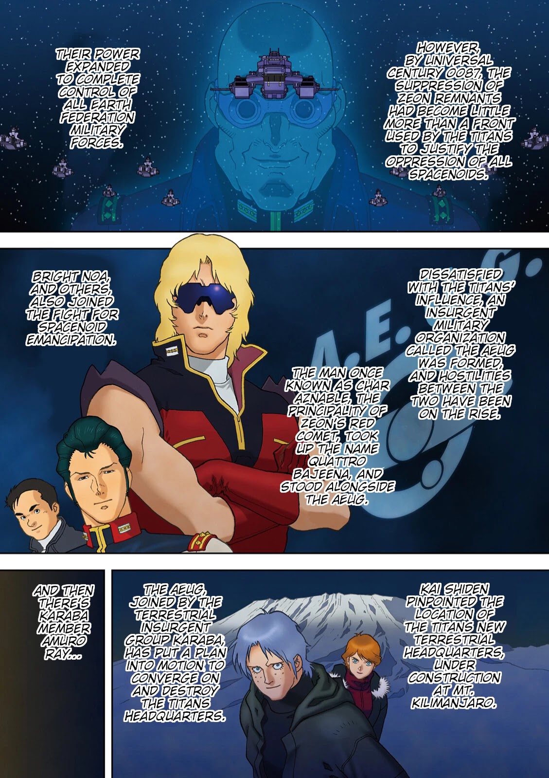 Kidou Senshi Z Gundam Define Chapter 50 page 3 - Chapter 50: Process 1