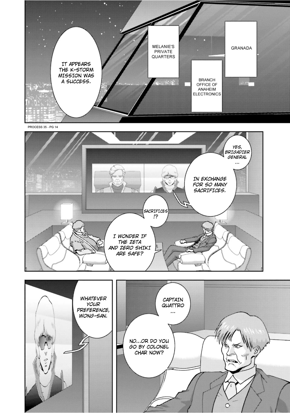 Kidou Senshi Z Gundam Define Chapter 84 page 15 - Chapter 84: Process 35