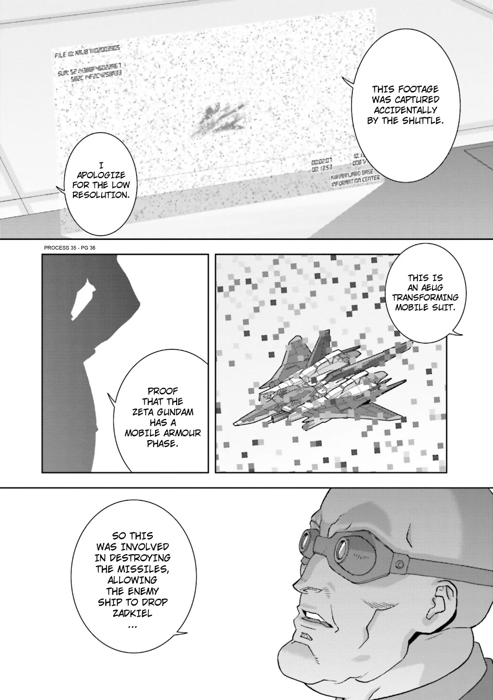 Kidou Senshi Z Gundam Define Chapter 84 page 37 - Chapter 84: Process 35