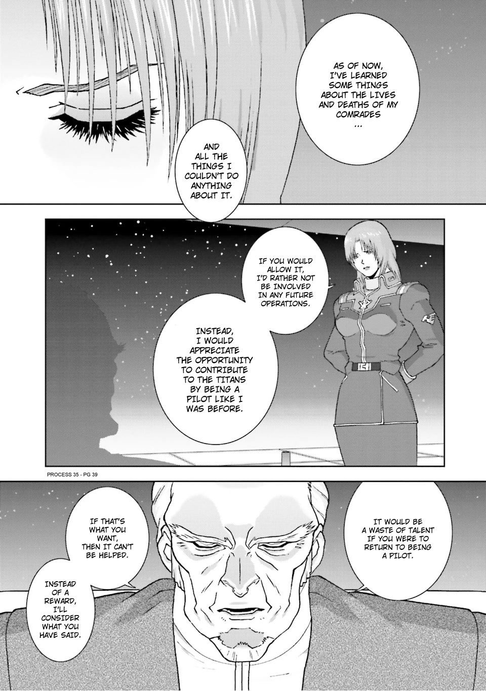 Kidou Senshi Z Gundam Define Chapter 84 page 40 - Chapter 84: Process 35