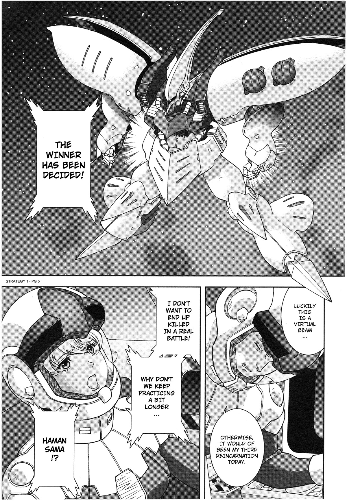 Kidou Senshi Z Gundam Define Chapter 85 page 5 - Chapter 85: Strategy 1