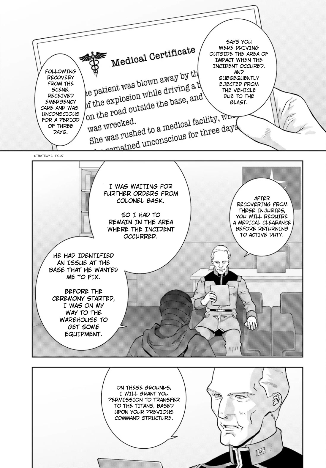 Kidou Senshi Z Gundam Define Chapter 87 page 27 - Chapter 87: Strategy 3