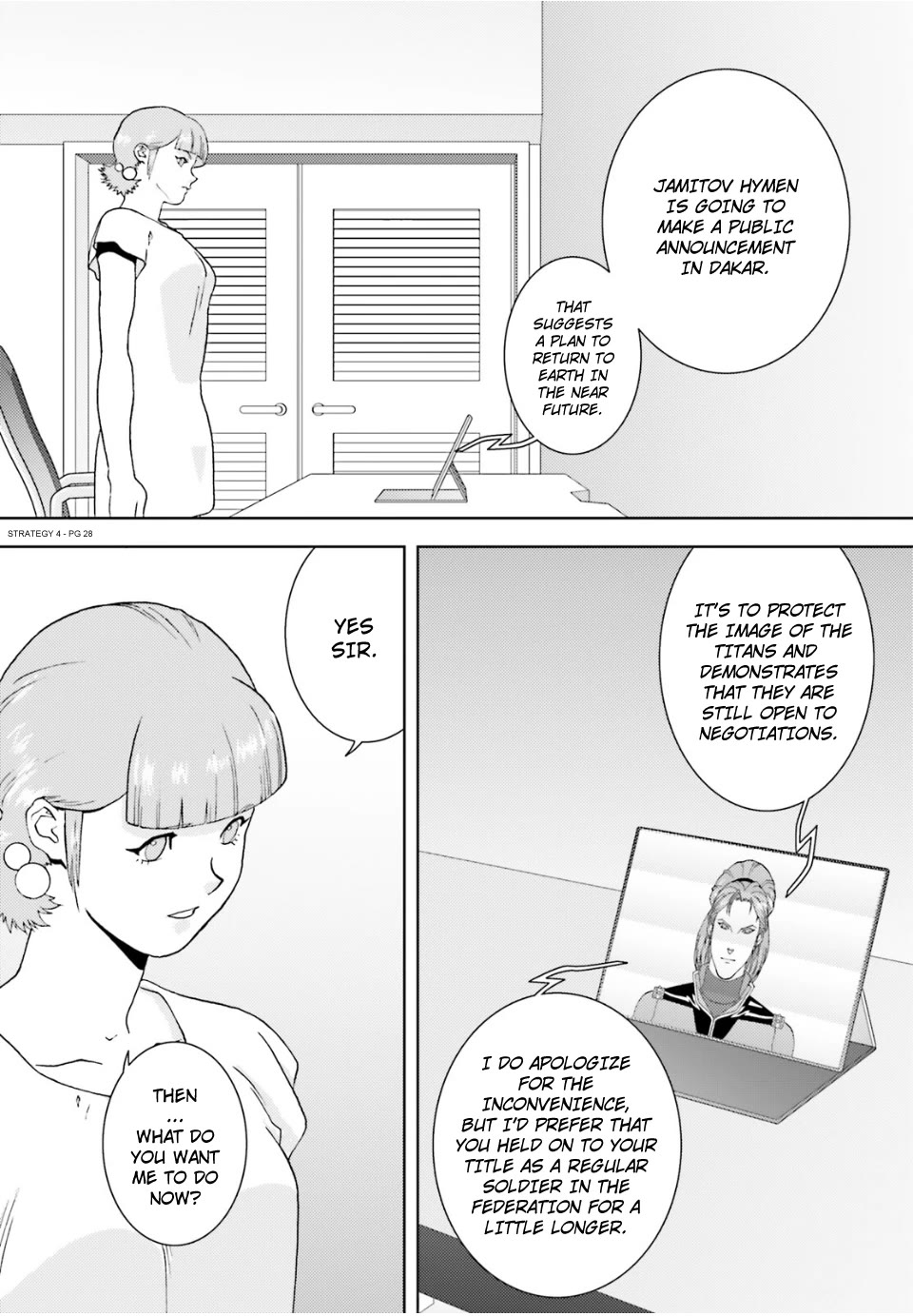Kidou Senshi Z Gundam Define Chapter 88 page 28 - Chapter 88: Strategy 4