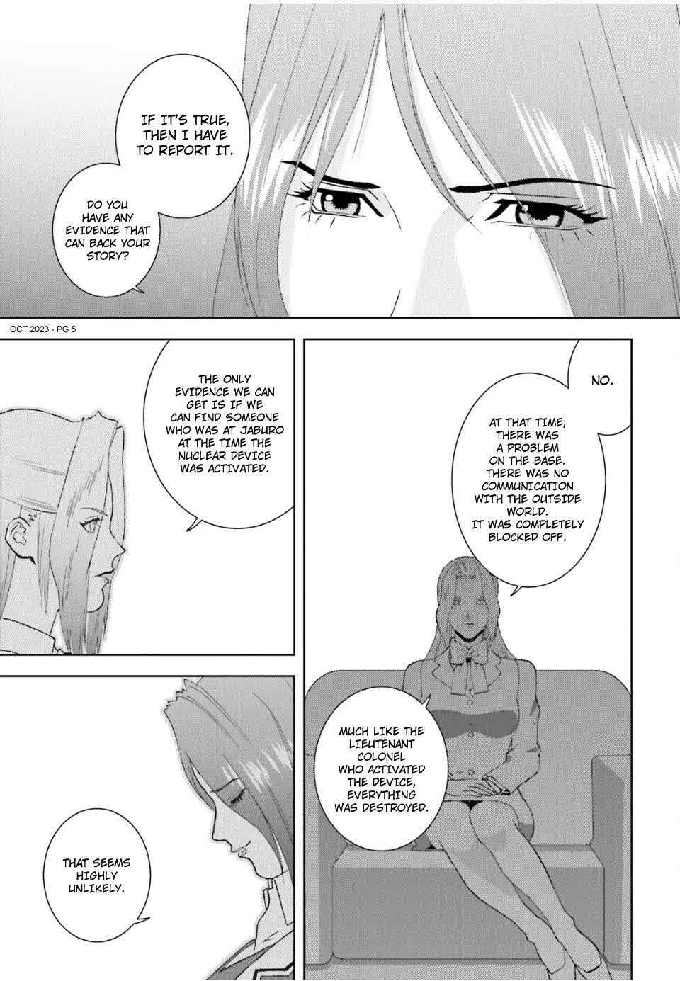 Kidou Senshi Z Gundam Define Chapter 89 page 5 - Chapter 89: Strategy 5