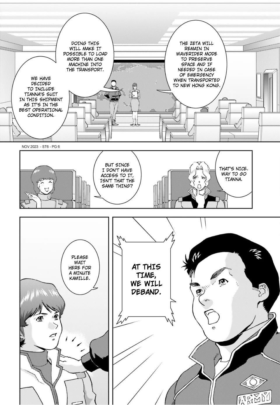 Kidou Senshi Z Gundam Define Chapter 90 page 6 - Chapter 90: Strategy 6