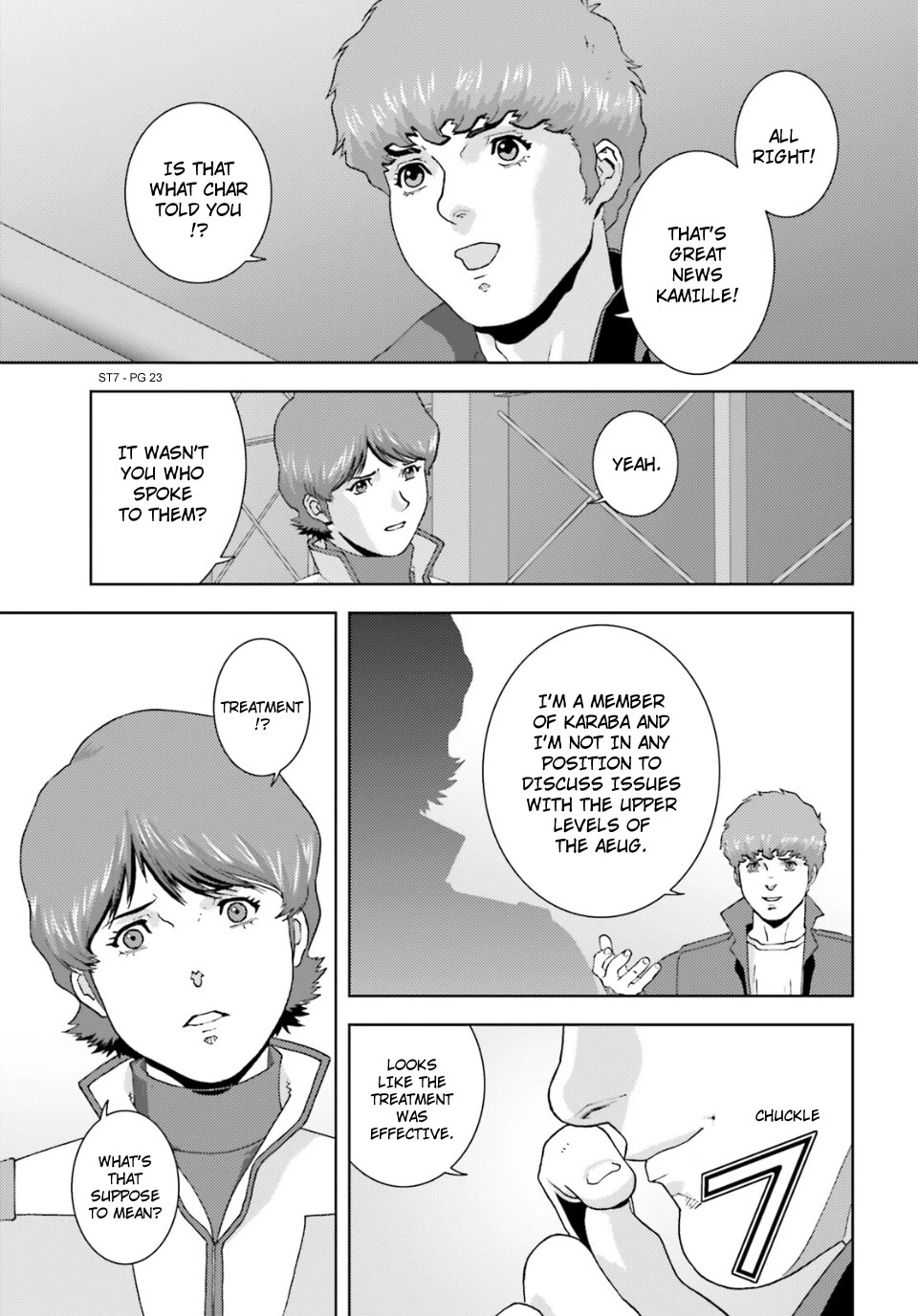 Kidou Senshi Z Gundam Define Chapter 91 page 23 - Chapter 91: Strategy 7