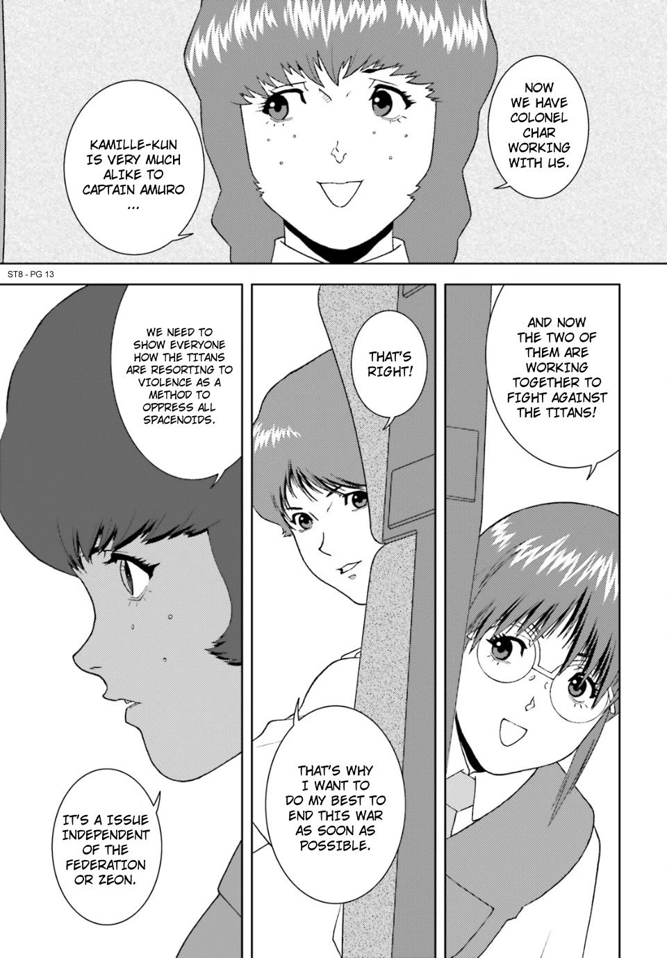 Kidou Senshi Z Gundam Define Chapter 92 page 13 - Chapter 92: Strategy 8