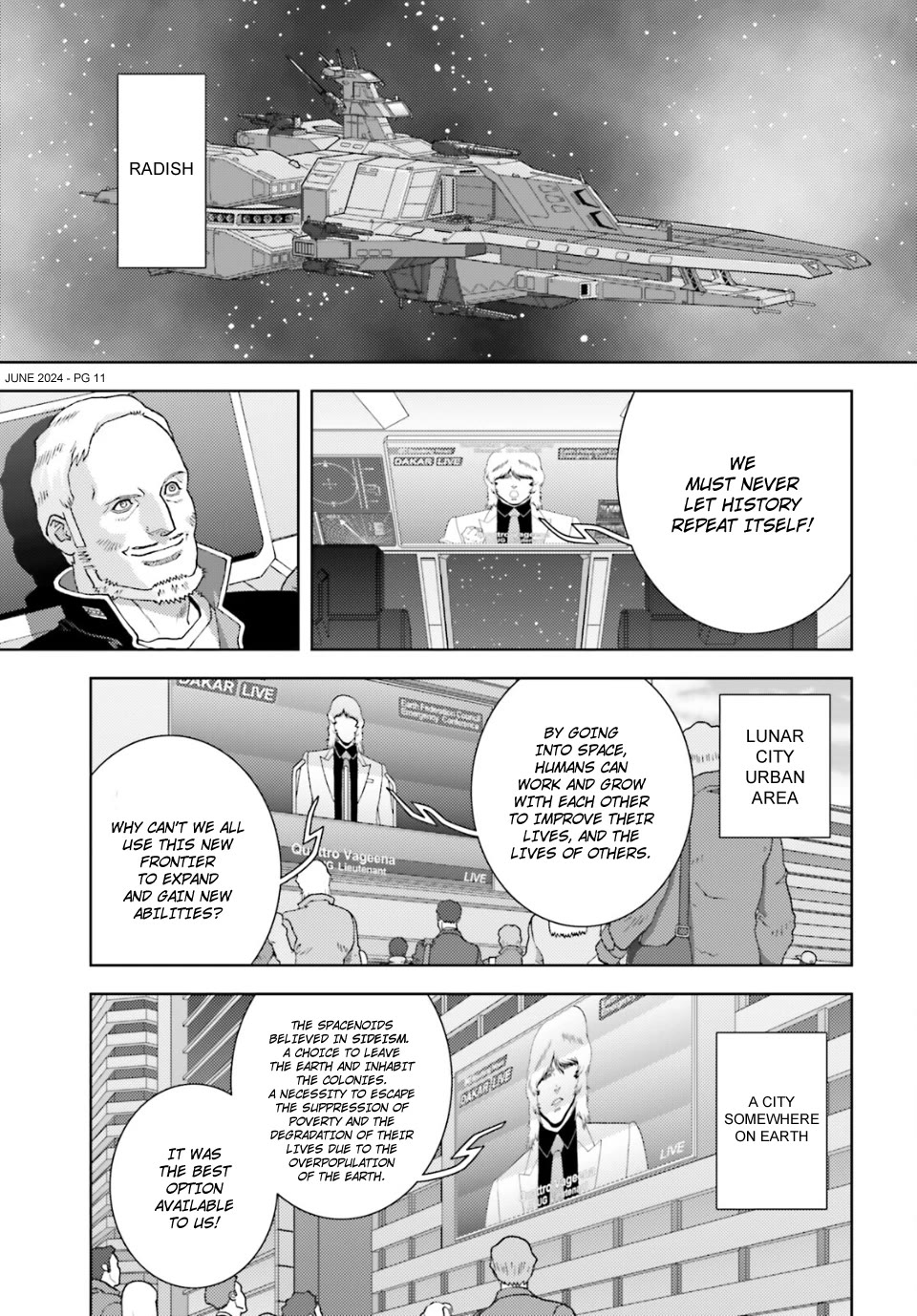 Kidou Senshi Z Gundam Define Chapter 95 page 11 - Chapter 95: Strategy 11