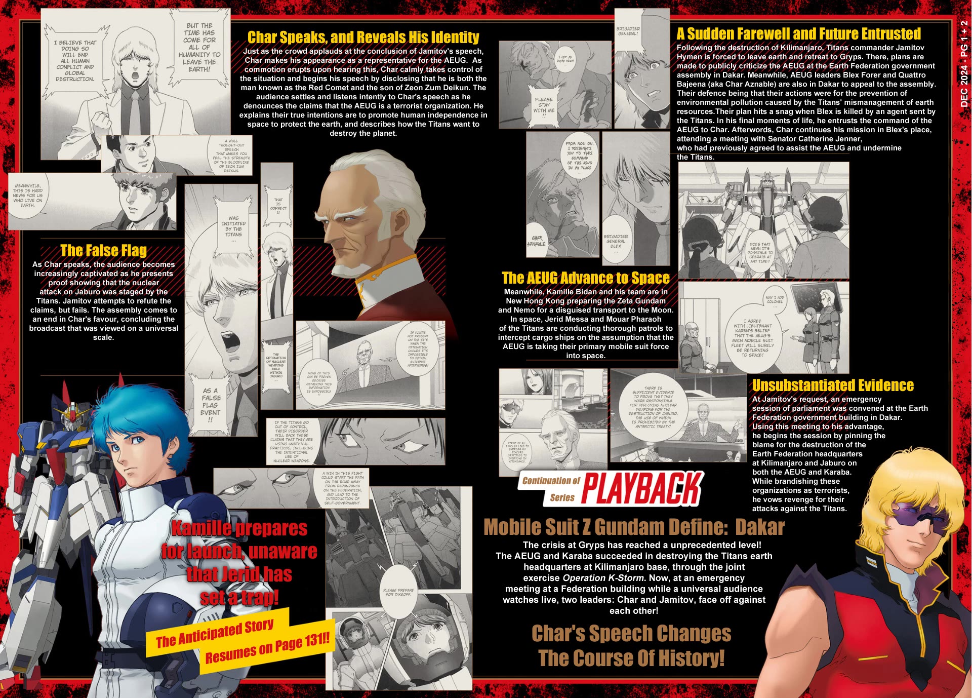 Kidou Senshi Z Gundam Define Chapter 96 page 1 - Chapter 96: Strategy 12