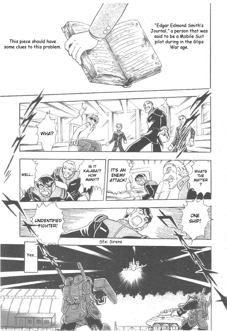 Kidou Senshi Zeta Gundam 1/2 Chapter 2.2 page 3 - Chapter 2 v2 : Amuro and Kiss!
