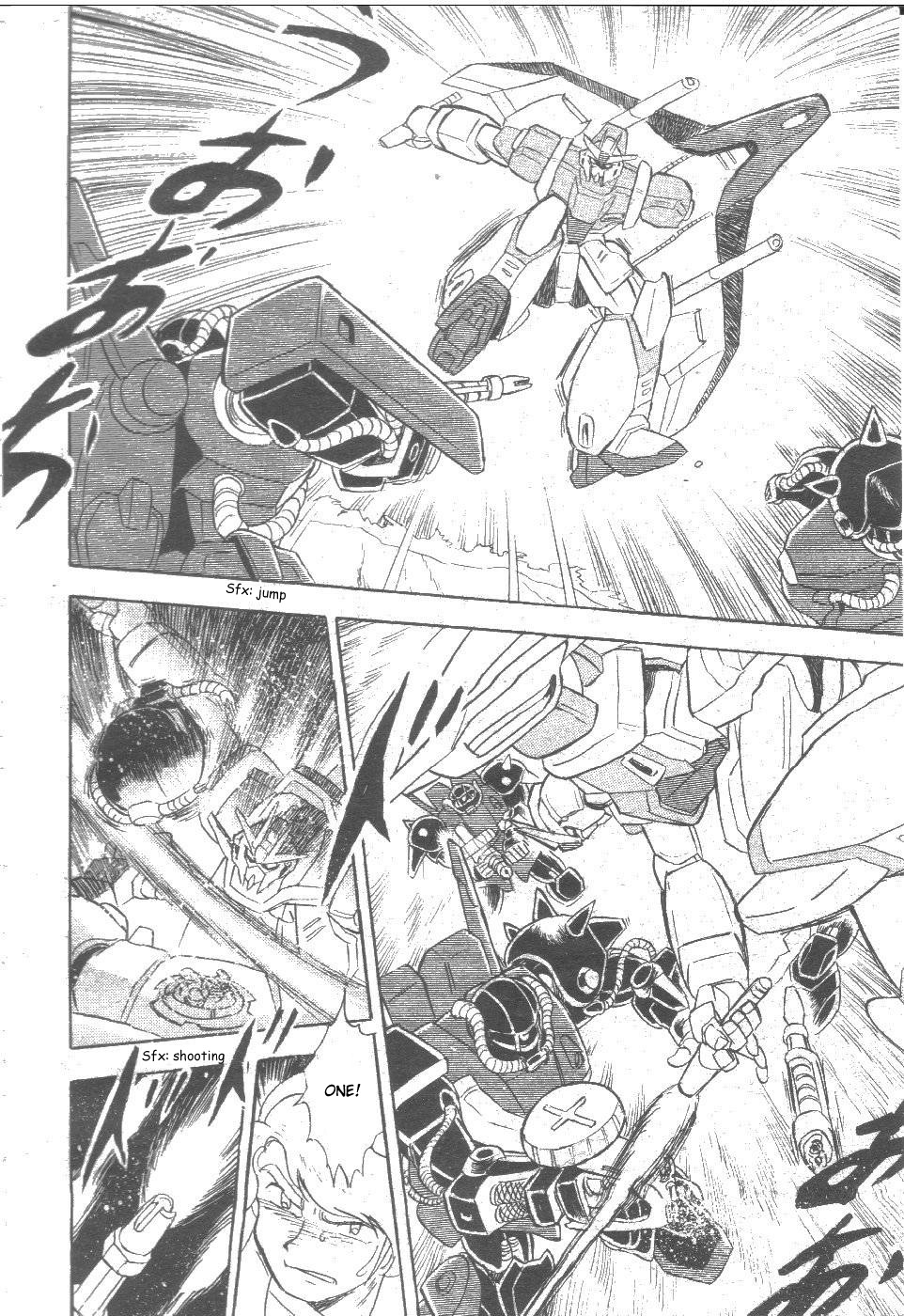 Kidou Senshi Zeta Gundam 1/2 Chapter 2.2 page 38 - Chapter 2 v2 : Amuro and Kiss!