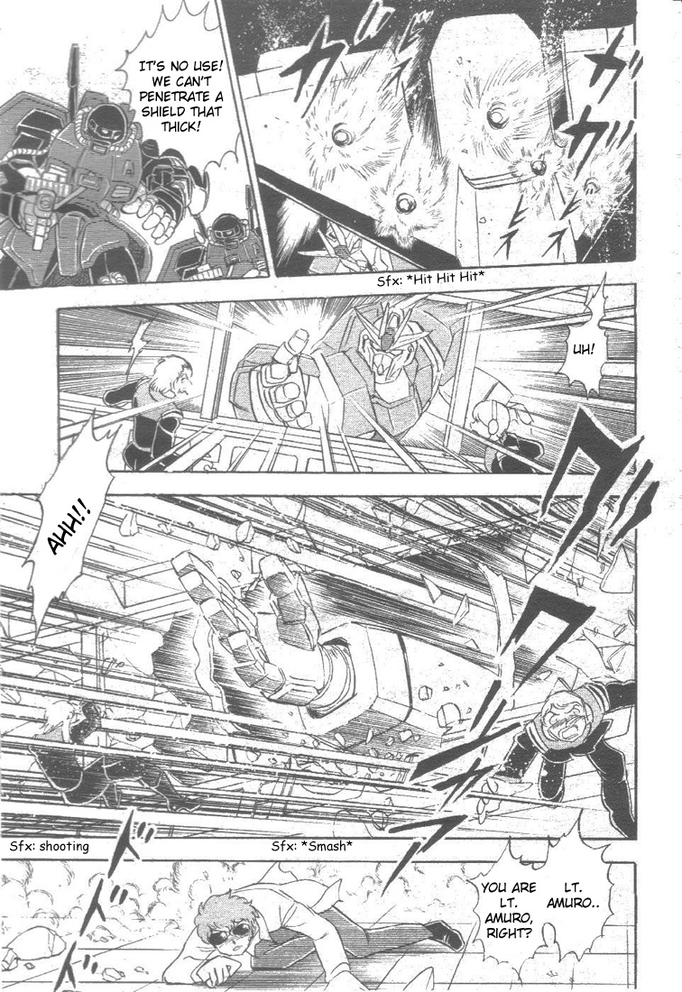 Kidou Senshi Zeta Gundam 1/2 Chapter 2.2 page 9 - Chapter 2 v2 : Amuro and Kiss!