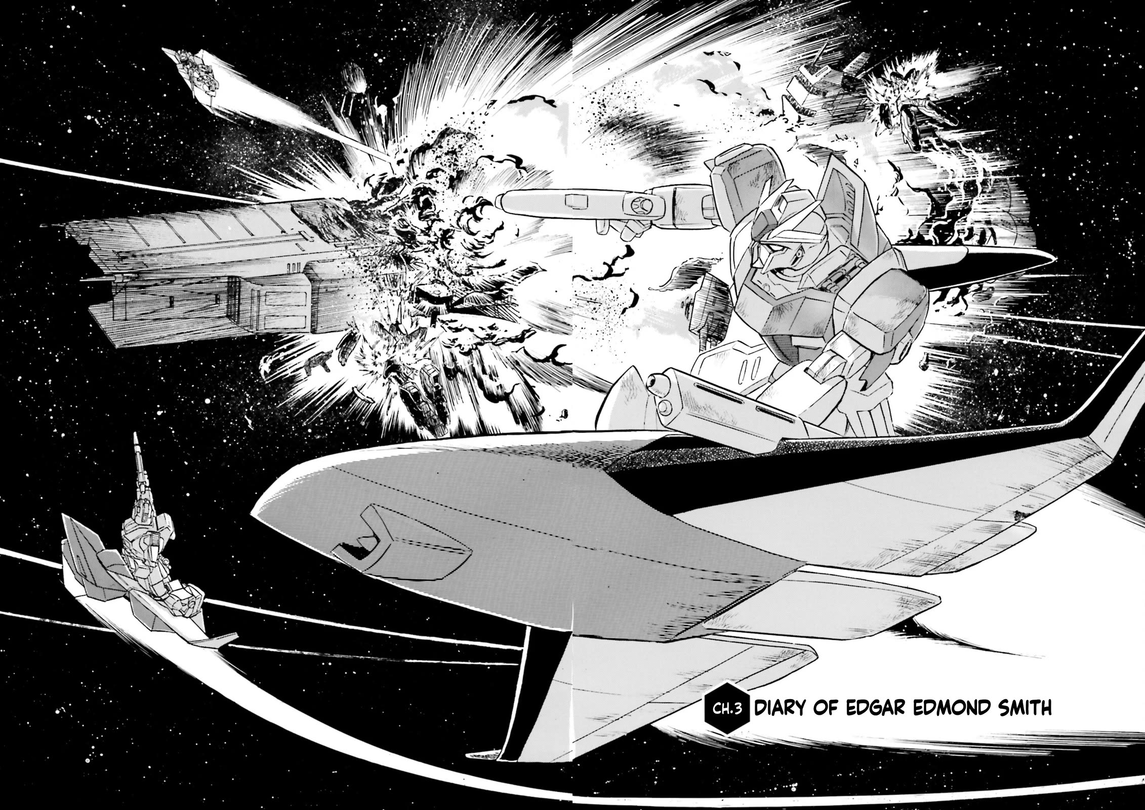 Kidou Senshi Zeta Gundam 1/2 Chapter 3 page 4 - Chapter 3: Diary Of Edmond Edgar Smith