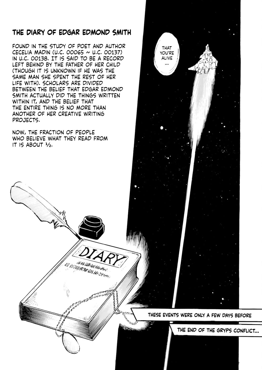 Kidou Senshi Zeta Gundam 1/2 Chapter 3 page 47 - Chapter 3: Diary Of Edmond Edgar Smith