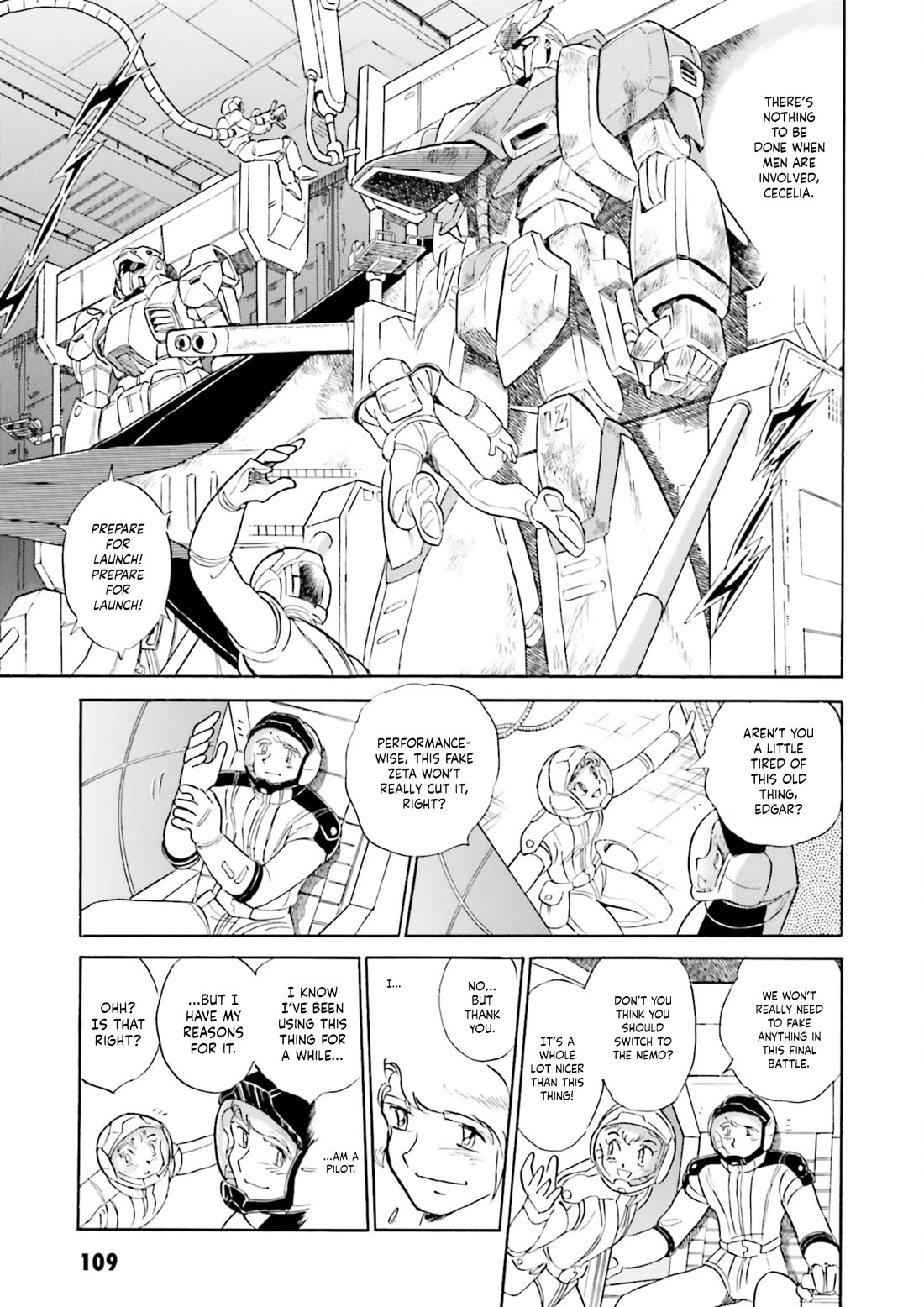 Kidou Senshi Zeta Gundam 1/2 Chapter 3 page 8 - Chapter 3: Diary Of Edmond Edgar Smith