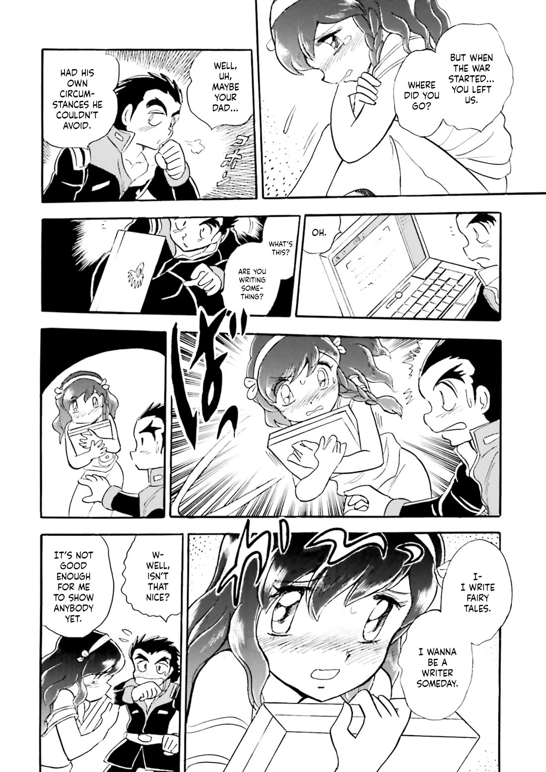 Kidou Senshi Zeta Gundam 1/2 Chapter 4 page 12 - Chapter 4: Most Irresponsible Titans In The Cosmos ~Diary Of Umon Samon~