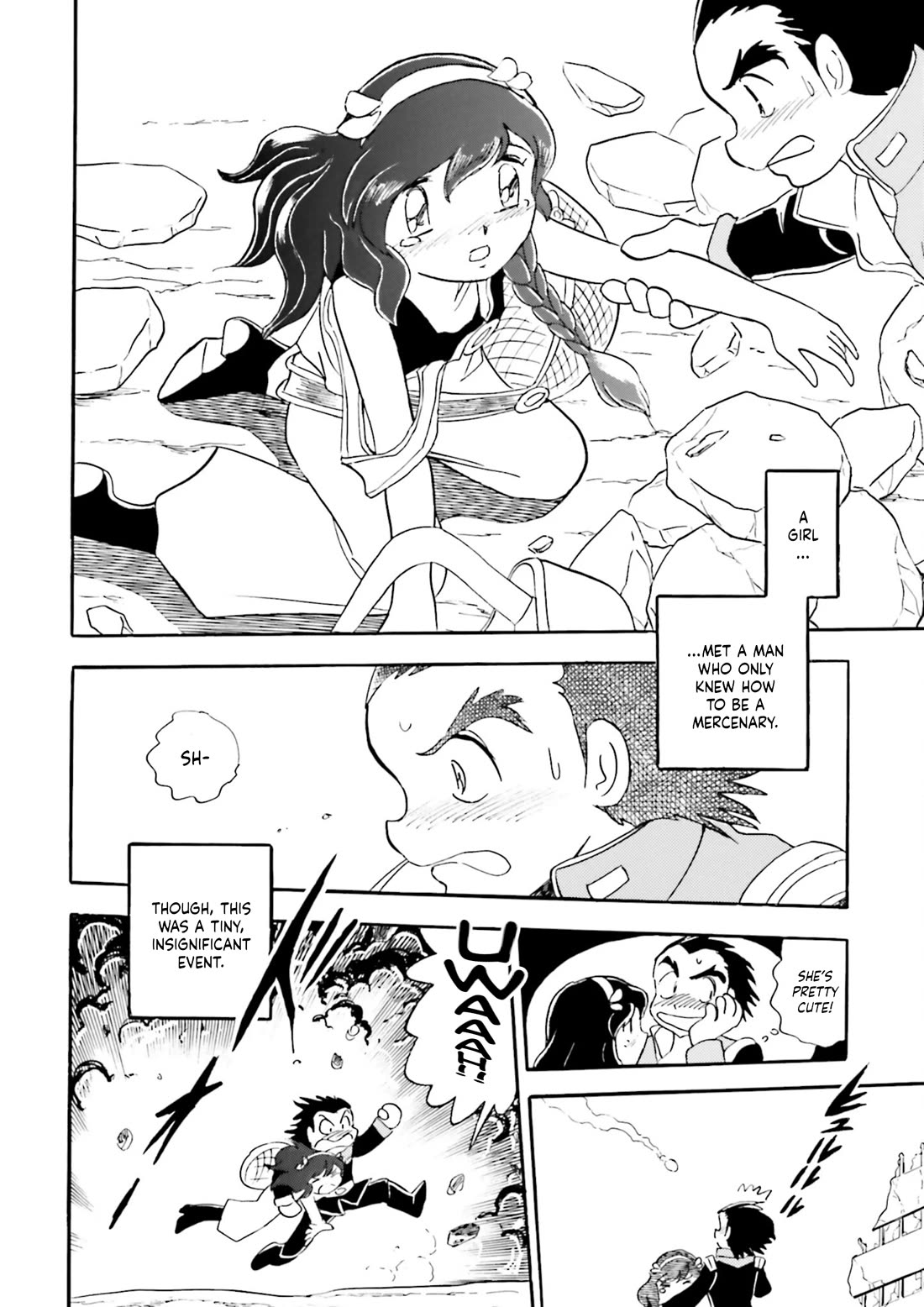 Kidou Senshi Zeta Gundam 1/2 Chapter 4 page 2 - Chapter 4: Most Irresponsible Titans In The Cosmos ~Diary Of Umon Samon~