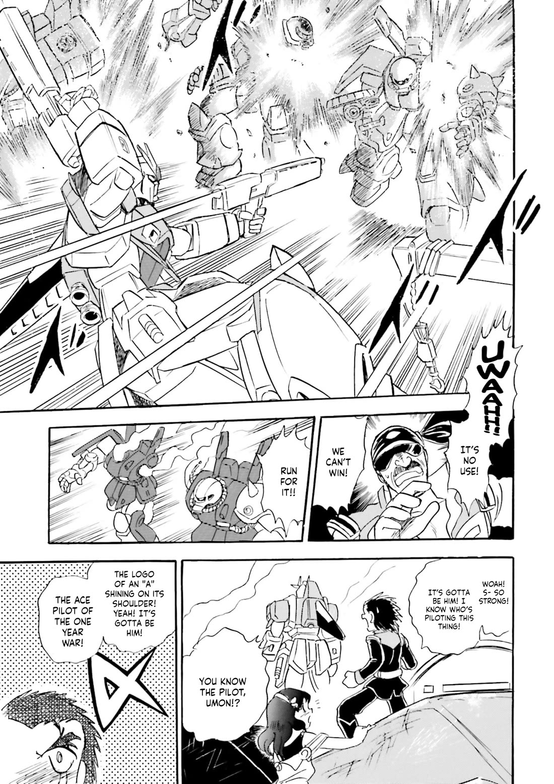 Kidou Senshi Zeta Gundam 1/2 Chapter 4 page 25 - Chapter 4: Most Irresponsible Titans In The Cosmos ~Diary Of Umon Samon~