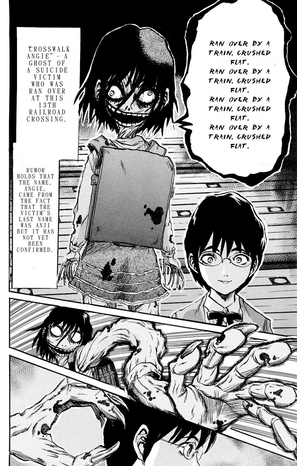 Kigata ga Kita! - "Kyoufu Shinbun" yori Chapter 0 page 7 - Chapter 0: Railroad Crossing Angie