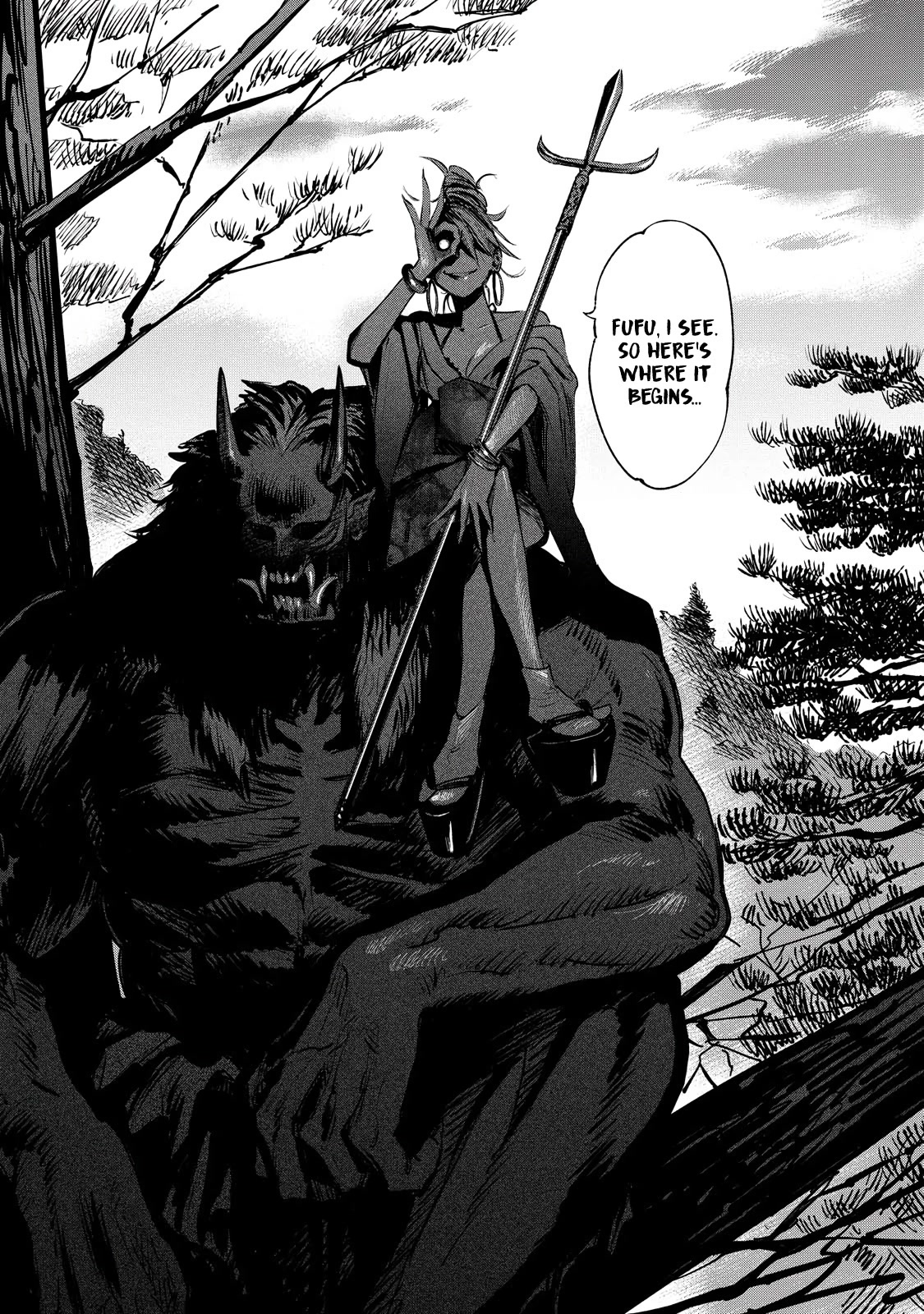 Kijin Gentoushou Chapter 1 page 54 - Chapter 1: Demons and Humans (1)