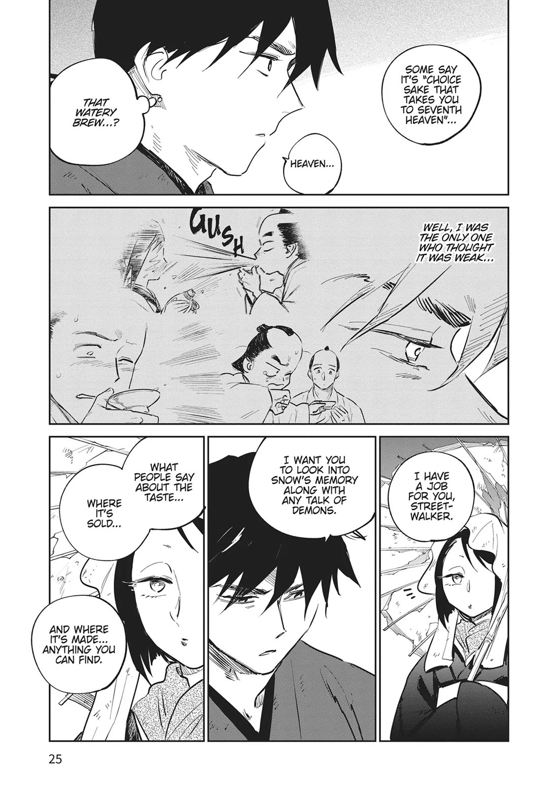 Kijin Gentoushou Chapter 30 page 24 - Chapter 30: Drunken Dreams of the Lingering Snow (1)