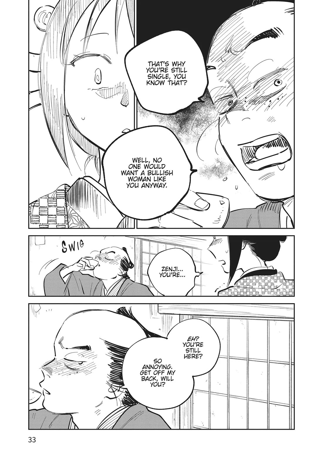 Kijin Gentoushou Chapter 30 page 32 - Chapter 30: Drunken Dreams of the Lingering Snow (1)